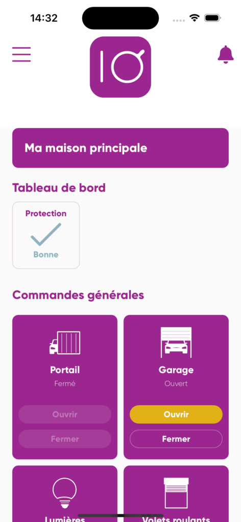 Notre application LinkIO